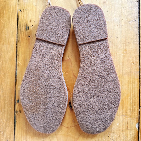 NWOT Madewell The Boardwalk Lace-Up Sandal in Leather. Size 8.5 - Picture 4 of 7